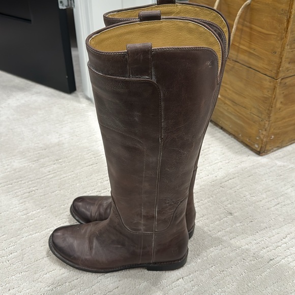 Frye Knee High Leather Boots - Picture 4 of 4